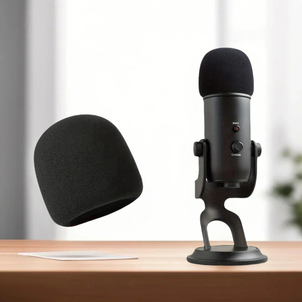 1/2/3 pces microfone esponja c - Recording Pop Filter avaliação e preço