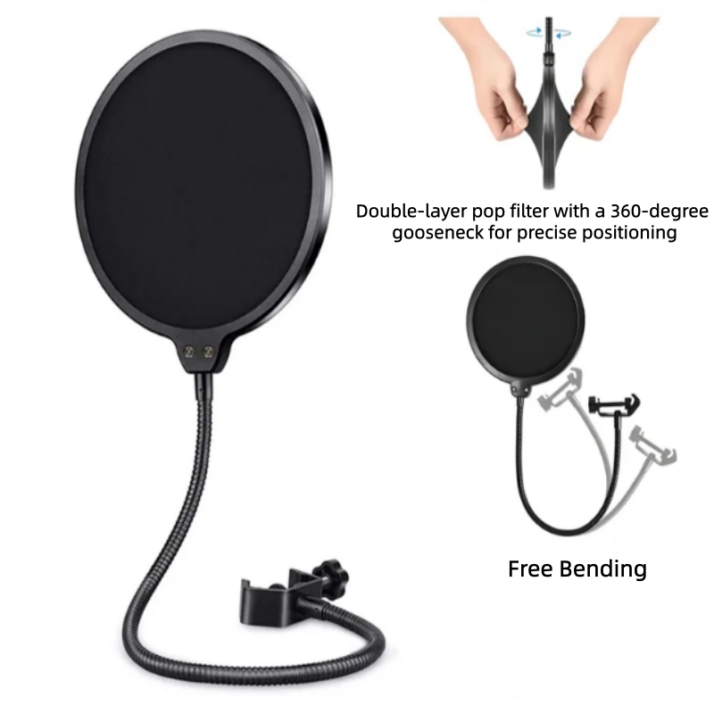 Acessórios para microfone mf6, - Recording Pop Filter avaliação e preço