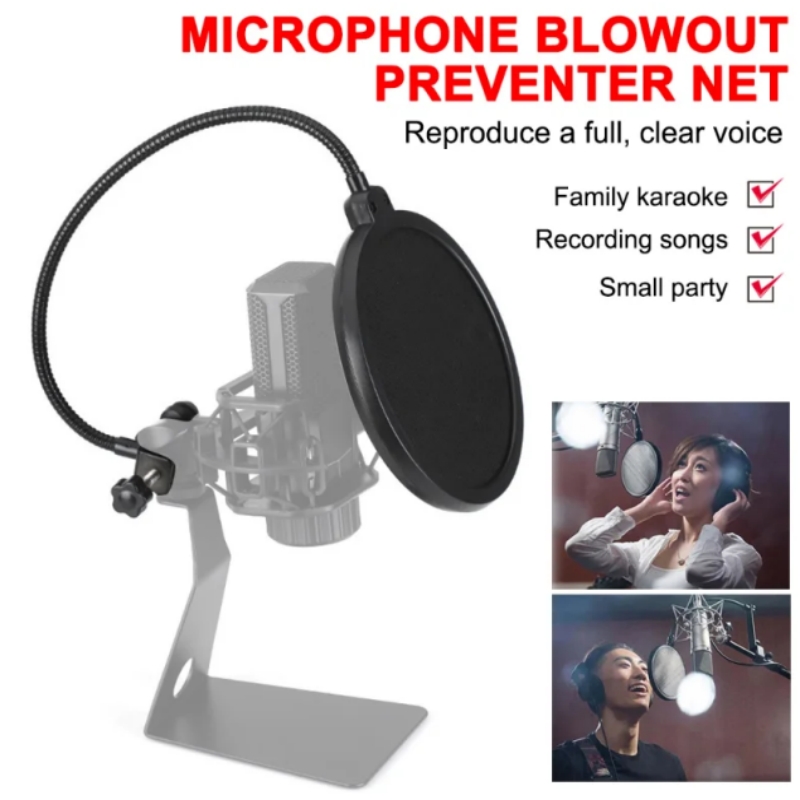 Acessórios para microfone mf6, - Recording Pop Filter avaliação e preço