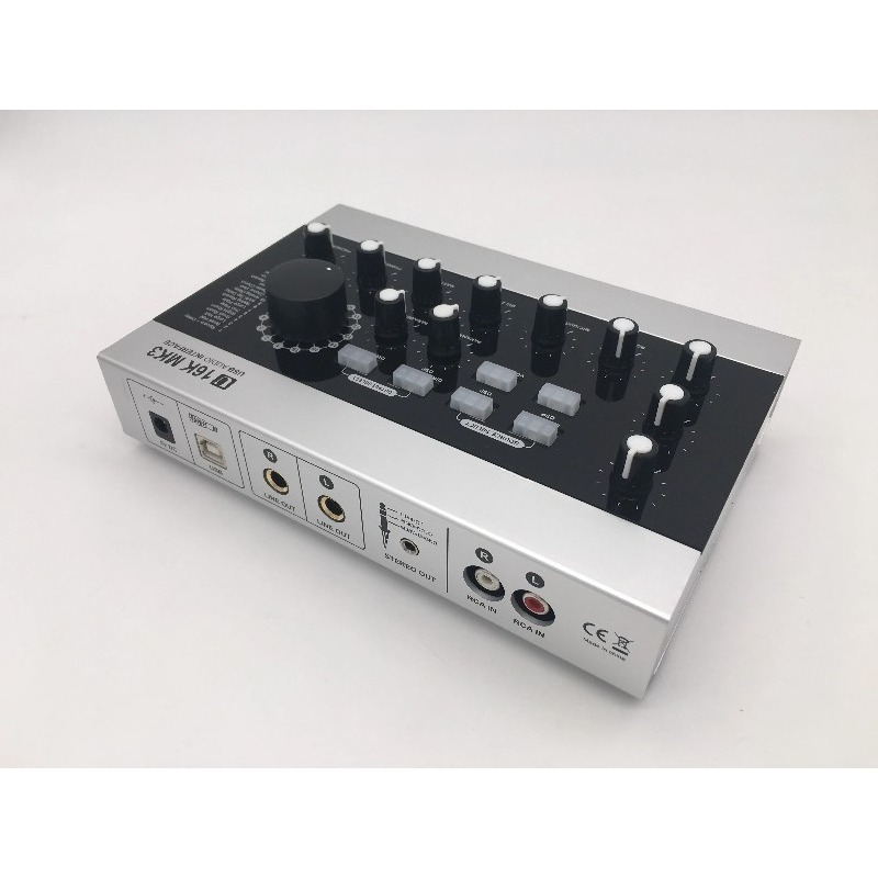 Interface de Áudio USB U16K MK - Audio Music Online Free avaliação e preço