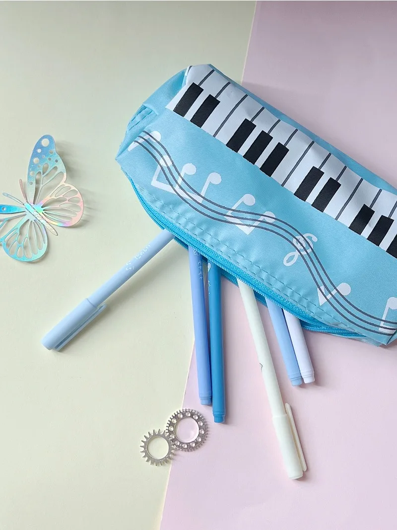 Estojo de lápis com design de  - Audio Music Notes avaliação e preço