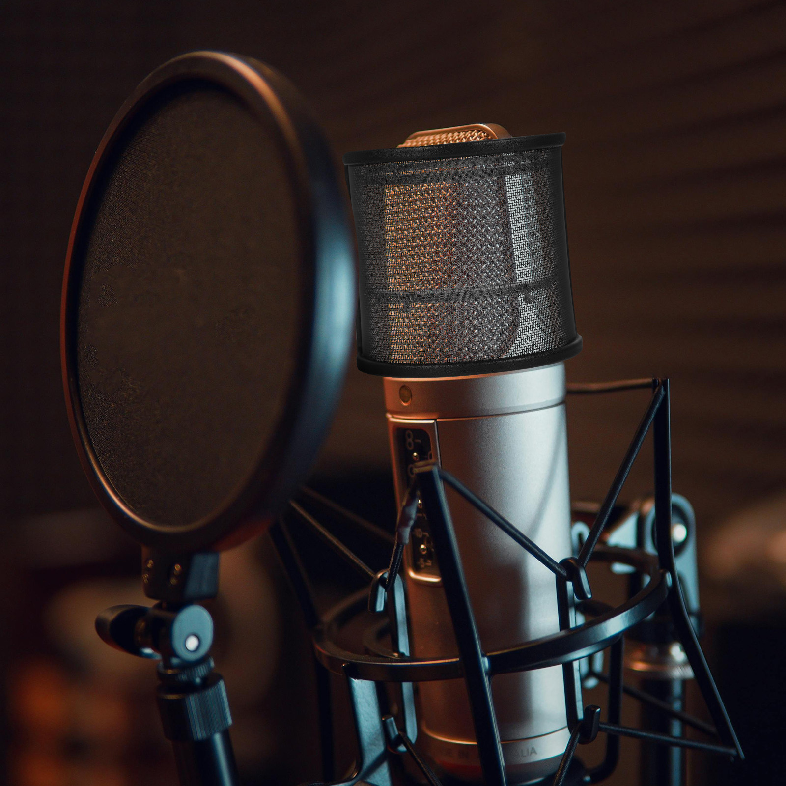 Protetor de microfone portátil - Recording Pop Filter avaliação e preço