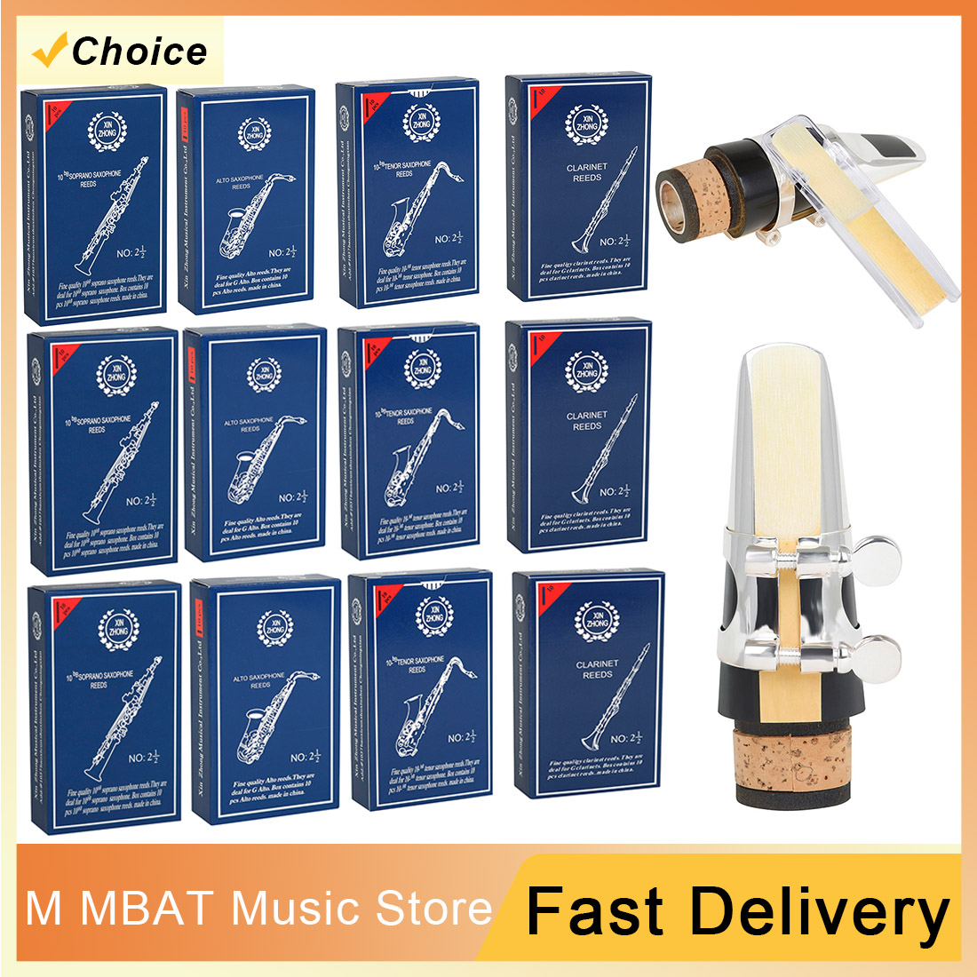 10/20 conjunto 2.5 soprano/alt - Clarinet Care Kit avaliação e preço