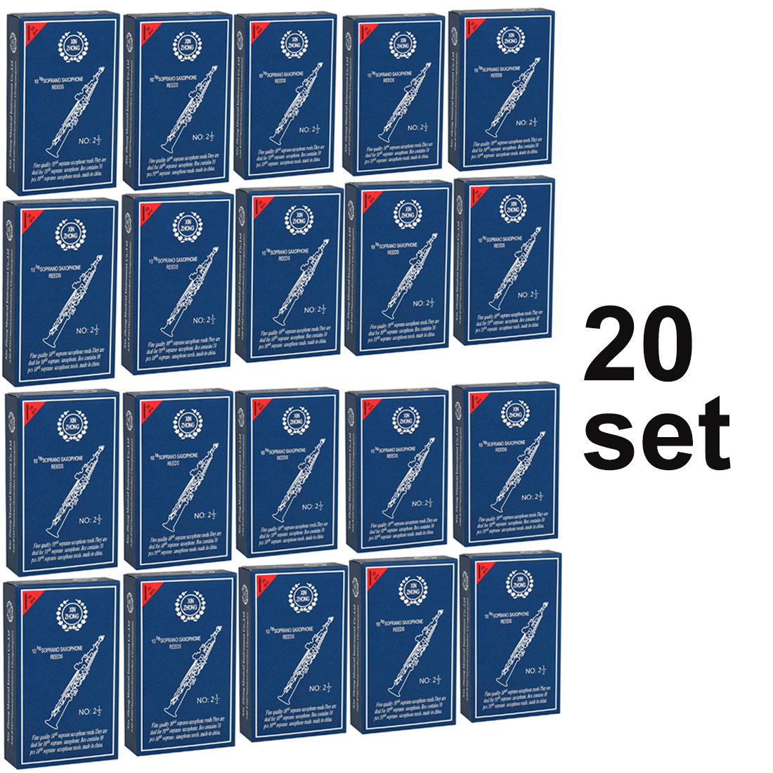 10/20 conjunto 2.5 soprano/alt - Clarinet Care Kit avaliação e preço