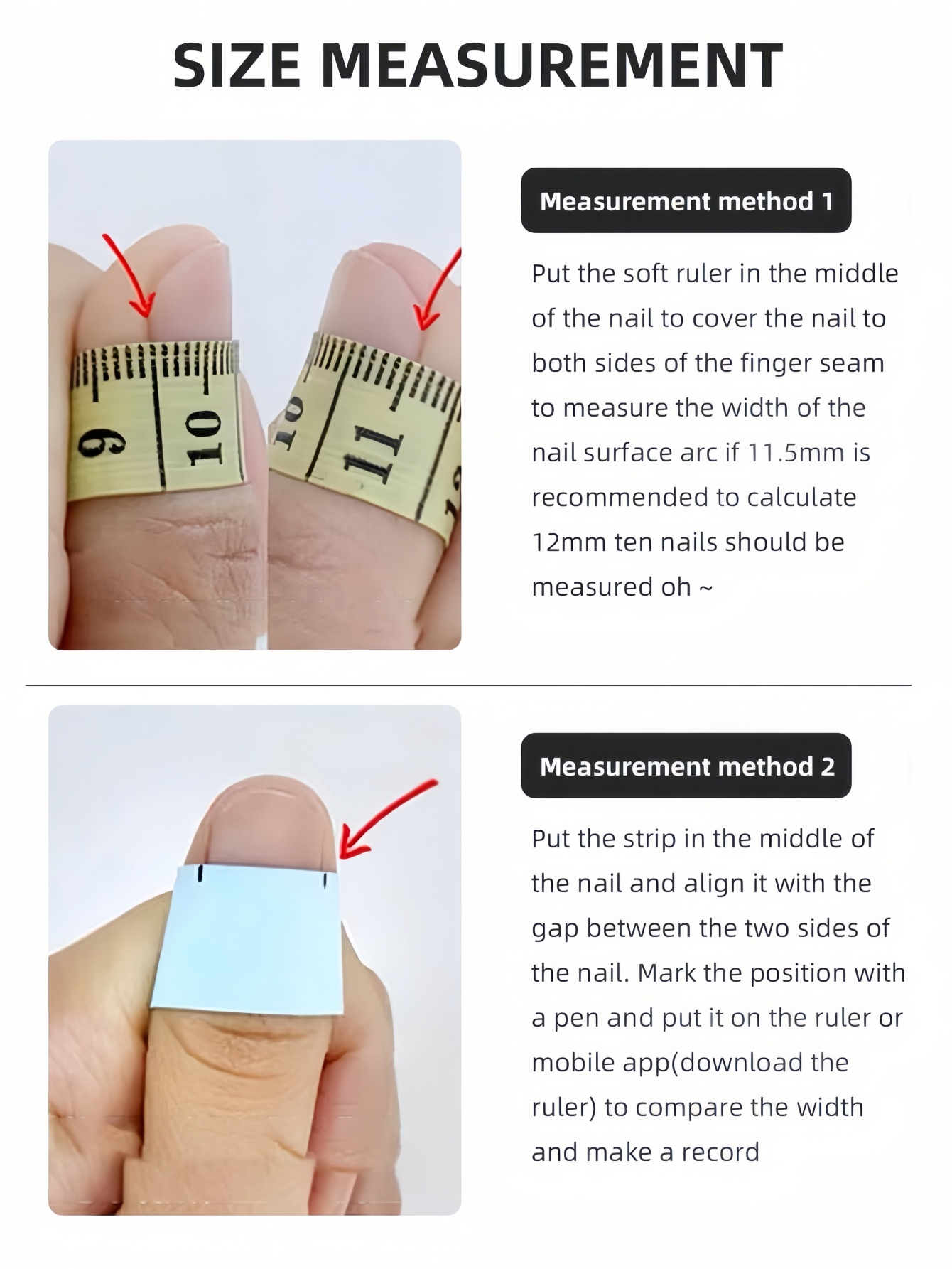 10 Peças de Unhas Postiças Ova - Audio Music Notes avaliação e preço