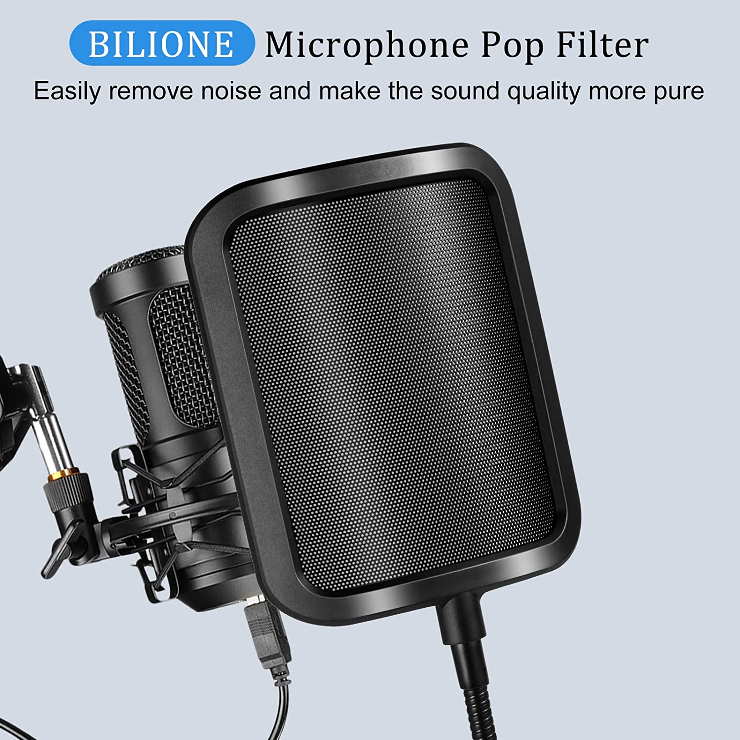 Filtro pop de metal universal  - Recording Pop Filter avaliação e preço